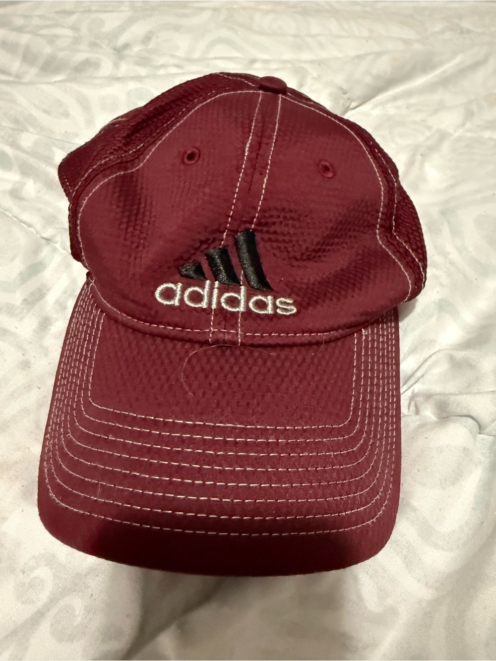 Maroon Adidas Cap